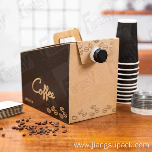 carrier container Coffee to go paper box